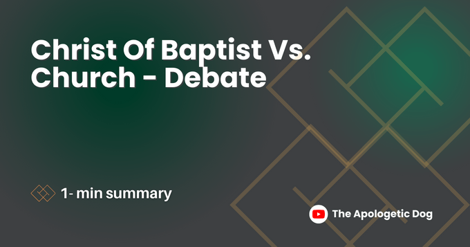 What is the Difference Between Church of Christ and Baptist Denominations?