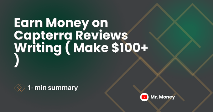 Earn Money on Capterra Reviews Writing ( Make $100+ )