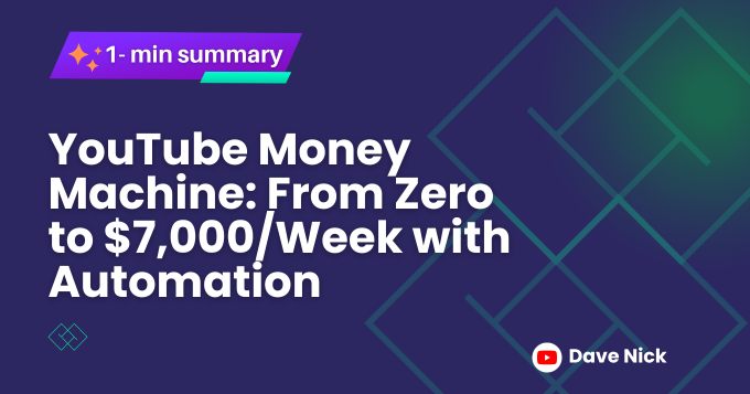 Easiest $7,000/Week YouTube Automation Tutorial for Beginners (2024)